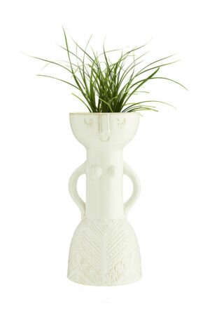 Madam Stoltz - Dekoratívna váza - váza na kvety, sklenená váza, sklenené vázy, vazy na kvety, kristalova vaza, biela vaza, krištáľové vázy, moderne vazy do obyvacky, cierna vaza, čierna váza, tyrkysova vaza, zlata vaza, zelena vaza, drevena vaza, zelené vázy, keramicka vaza, krištáľová váza, váza s kvetmi, zlta vaza, bohemia crystal váza modra vaza, kameninova vaza, vaza sklo, kamenna vaza, váza biela, strieborná váza, modrá vaza vaza na tulipany, vazicka, luxusne vazy