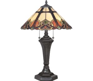 Elstead Elstead QZ-CAMBRIDGE-TL - Stolná lampa BELLE 2xE27/75W/230V - tiffany lampa, vitraz, tiffany lampy, tifany lampy, vitraze, vitrazove lampy, vitrazova lampa, tiffany technika, tiffany luster, tiffany lampy predaj, vitráž eshop, vitraz cena, rabalux tiffany, vitrážové lampy tiffany, lampa vitraz, lampa stojaca tiffany, tiffany lampa bazos, vitrážové stolové lampy