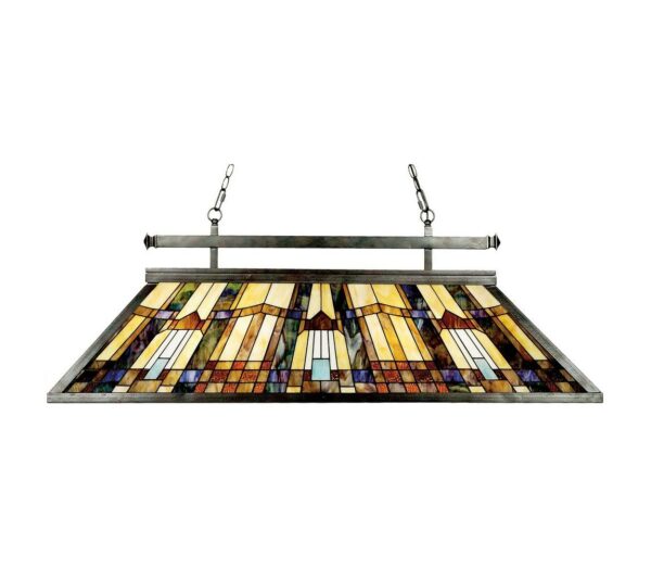 Elstead Elstead QZ-INGLENOOK-ISLE - Luster na reťazi INGLENOOK 3xE27/100W/230V - tiffany lampa, vitraz, tiffany lampy, tifany lampy, vitraze, vitrazove lampy, vitrazova lampa, tiffany technika, tiffany luster, tiffany lampy predaj, vitráž eshop, vitraz cena, rabalux tiffany, vitrážové lampy tiffany, lampa vitraz, lampa stojaca tiffany, tiffany lampa bazos, vitrážové stolové lampy