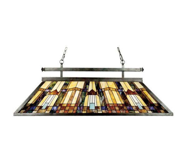 Elstead Elstead QZ-INGLENOOK-ISLE - Luster na reťazi INGLENOOK 3xE27/100W/230V - tiffany lampa, vitraz, tiffany lampy, tifany lampy, vitraze, vitrazove lampy, vitrazova lampa, tiffany technika, tiffany luster, tiffany lampy predaj, vitráž eshop, vitraz cena, rabalux tiffany, vitrážové lampy tiffany, lampa vitraz, lampa stojaca tiffany, tiffany lampa bazos, vitrážové stolové lampy