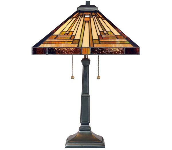 Elstead Elstead QZ-STEPHEN-TL - Stolná lampa STEPHEN 2xE27/60W/230V - tiffany lampa, vitraz, tiffany lampy, tifany lampy, vitraze, vitrazove lampy, vitrazova lampa, tiffany technika, tiffany luster, tiffany lampy predaj, vitráž eshop, vitraz cena, rabalux tiffany, vitrážové lampy tiffany, lampa vitraz, lampa stojaca tiffany, tiffany lampa bazos, vitrážové stolové lampy