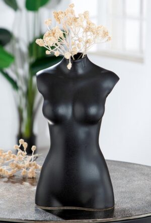 Keramická váza Black lady, rovný tvar - váza na malé kvietky,  váza na malé kytičky,  váza na lúčne kvietky, váza na fialky,  váza na snežienky, váza na kvety, sklenená váza, sklenené vázy, biela vaza, krištáľové vázy, krištáľová váza, váza s kvetmi, krištálové vázy