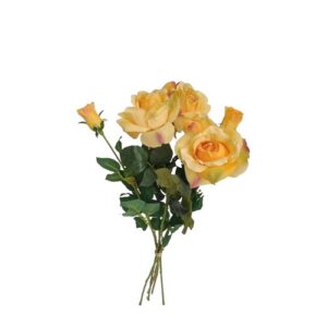 Umelá kvetina Ruža žltá, 68 cm, 5 ks, umelé kvety, ruze, stabilizované ruže, popinave ruze, biele ruže, lacne umele kvety, ruze v boxe, umelé kvety ako živé, luxusné umelé kvety, ruza cena, modré ruže, umele kvety kusovky, trvacne ruze v boxe, trvácne ruže v boxe, umelé kvety do vázy, umelé kytice, aranžmány z umelých kvetov, umele kvety do vazy, umelé ruže