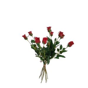 Umelá kvetina púčik Ruža červená, 64 cm, 9 ks, umelé kvety, ruze, stabilizované ruže, popinave ruze, biele ruže, lacne umele kvety, ruze v boxe, umelé kvety ako živé, luxusné umelé kvety, ruza cena, modré ruže, umele kvety kusovky, trvacne ruze v boxe, trvácne ruže v boxe, umelé kvety do vázy, umelé kytice, aranžmány z umelých kvetov, umele kvety do vazy, umelé ruže