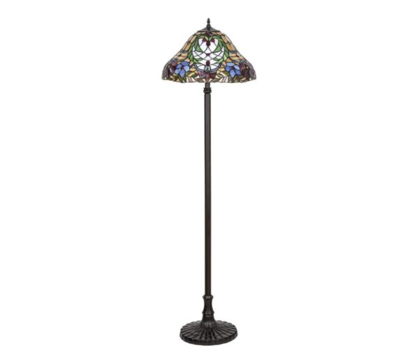Rabalux 8088 - Tiffany stojacia lampa  MIRELLA 2xE27/60W/230V - tiffany lampa, vitraz, tiffany lampy, tifany lampy, vitraze, vitrazove lampy, vitrazova lampa, tiffany technika, tiffany luster, tiffany lampy predaj, vitráž eshop, vitraz cena, rabalux tiffany, vitrážové lampy tiffany, lampa vitraz, lampa stojaca tiffany, tiffany lampa bazos, vitrážové stolové lampy