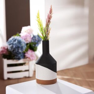 Gilde Keramická váza Matera, 21 cm - váza na malé kvietky,  váza na malé kytičky,  váza na lúčne kvietky, váza na fialky,  váza na snežienky, váza na kvety, sklenená váza, sklenené vázy, biela vaza, krištáľové vázy, krištáľová váza, váza s kvetmi, krištálové vázy