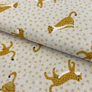 Dekoračná látka Linenlook Leopard Journey - ľan metráž, lan metraz, jutovina metráž, látka na vankúše, latka na vankuse, latka na vankus, látky metráž eshop, viskóza metráž, latky metraz eshop, dekoračné látky metráž, dekoracna latka metraz, ľanové látky metráž, látky metráž lacné, lanova latka metraz, lanove latky metraz, latka eshop, režné plátno metráž, ľan metráž veľkoobchod, obrusovina metráž, látky metráž, dekoračná látka, metráž látky, metrazove latky