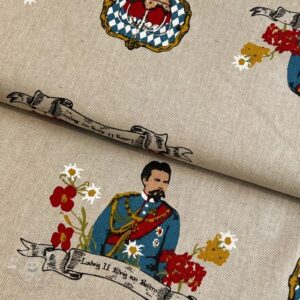 Dekoračná látka Linenlook Royal King - ľan metráž, lan metraz, jutovina metráž, látka na vankúše, latka na vankuse, latka na vankus, látky metráž eshop, viskóza metráž, latky metraz eshop, dekoračné látky metráž, dekoracna latka metraz, ľanové látky metráž, látky metráž lacné, lanova latka metraz, lanove latky metraz, latka eshop, režné plátno metráž, ľan metráž veľkoobchod, obrusovina metráž, látky metráž, dekoračná látka, metráž látky, metrazove latky