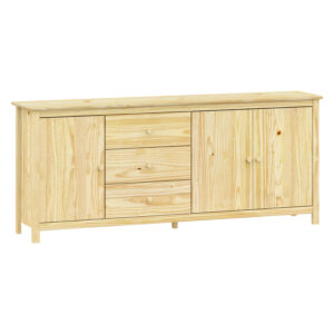 Komoda 3 dvere + 3 zásuvky TORINO