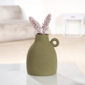 Gilde Váza Tombos, 17 cm - váza na malé kvietky, váza na malé kytičky, váza na lúčne kvietky, váza na fialky, váza na snežienky, váza na kvety, sklenená váza, sklenené vázy, biela vaza, krištáľové vázy, krištáľová váza, váza s kvetmi, krištálové vázy