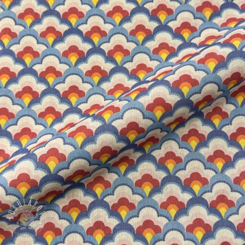 Dekoračná látka Linenlook Graphic Flower Scale digital print - ľan metráž, lan metraz, jutovina metráž, látka na vankúše, latka na vankuse, latka na vankus, látky metráž eshop, viskóza metráž, latky metraz eshop, dekoračné látky metráž, dekoracna latka metraz, ľanové látky metráž, látky metráž lacné, lanova latka metraz, lanove latky metraz, latka eshop, režné plátno metráž, ľan metráž veľkoobchod, obrusovina metráž, látky metráž, dekoračná látka, metráž látky, metrazove latky