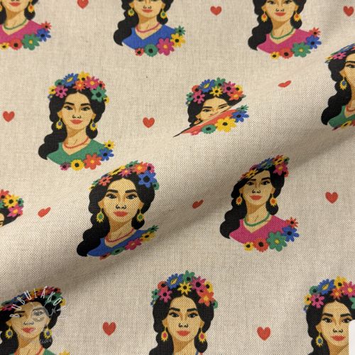 Dekoračná látka Linenlook premium Viva Flower Girl - ľan metráž, lan metraz, jutovina metráž, látka na vankúše, latka na vankuse, latka na vankus, látky metráž eshop, viskóza metráž, latky metraz eshop, dekoračné látky metráž, dekoracna latka metraz, ľanové látky metráž, látky metráž lacné, lanova latka metraz, lanove latky metraz, latka eshop, režné plátno metráž, ľan metráž veľkoobchod, obrusovina metráž, látky metráž, dekoračná látka, metráž látky, metrazove latky