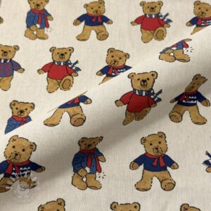 Dekoračná látka Linenlook Teddy Bear Cosy digital print - ľan metráž, lan metraz, jutovina metráž, látka na vankúše, latka na vankuse, latka na vankus, látky metráž eshop, viskóza metráž, latky metraz eshop, dekoračné látky metráž, dekoracna latka metraz, ľanové látky metráž, látky metráž lacné, lanova latka metraz, lanove latky metraz, latka eshop, režné plátno metráž, ľan metráž veľkoobchod, obrusovina metráž, látky metráž, dekoračná látka, metráž látky, metrazove latky